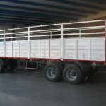Acoplado barandas volcables
